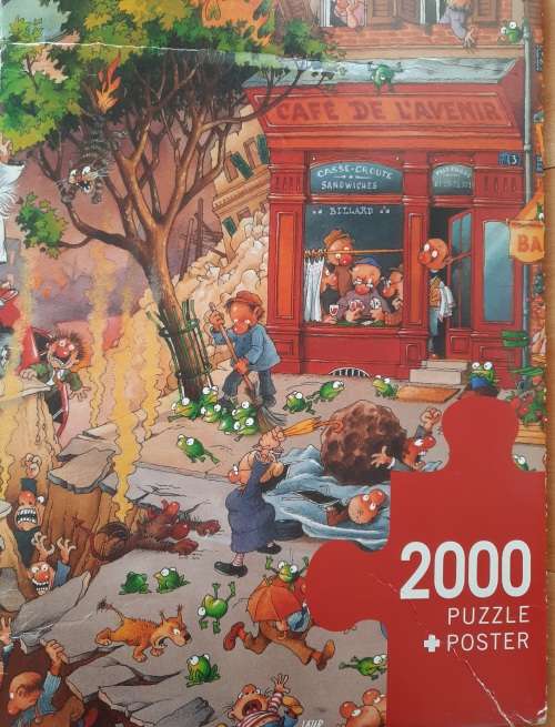 Heye `Ármageddon` 2 000 piece puzzle by Artist Loup