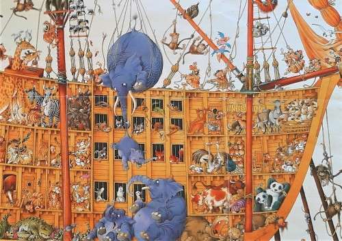 Heye `Noah`s Ark` 2 000 piece puzzle