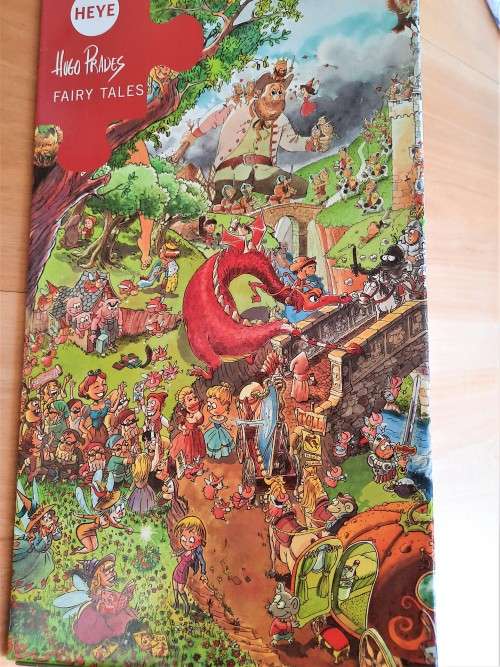 Heye `Fairy Tales` 1 500 piece puzzle by artist Hugo Prades