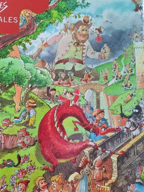 Heye `Fairy Tales` 1 500 piece puzzle by artist Hugo Prades