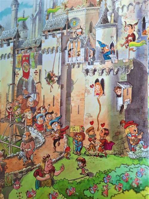 Heye `Fairy Tales` 1 500 piece puzzle by artist Hugo Prades