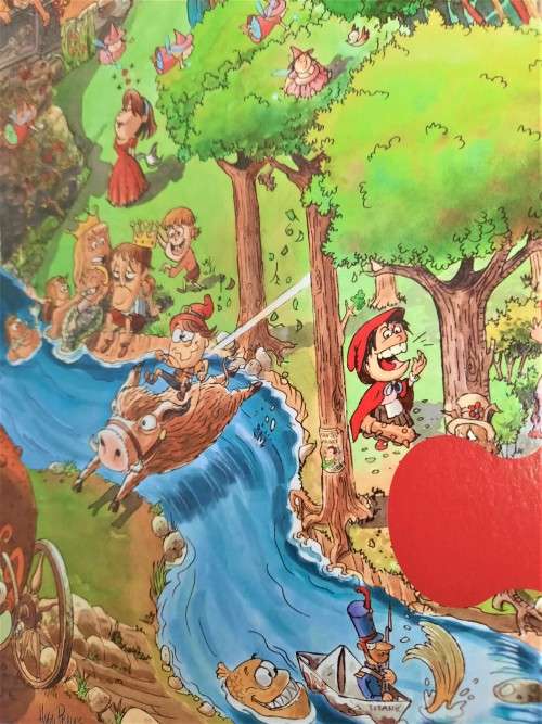 Heye `Fairy Tales` 1 500 piece puzzle by artist Hugo Prades