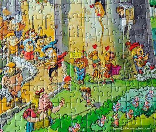 Heye `Fairy Tales` 1 500 piece puzzle by artist Hugo Prades
