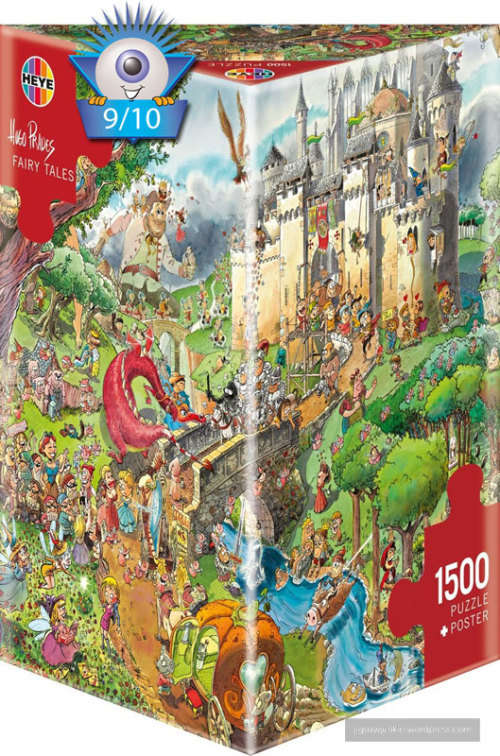Heye `Fairy Tales` 1 500 piece puzzle by artist Hugo Prades
