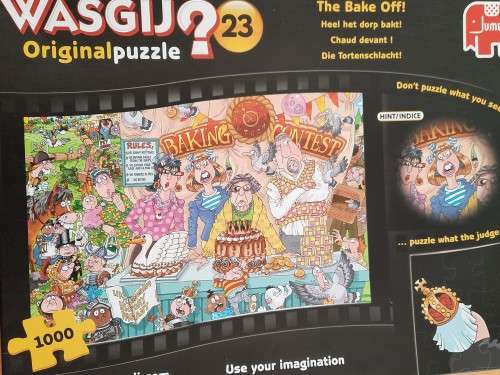 Wasgij Original Puzzle 23`Bake Off` 1 000 piece jigsaw puzzle