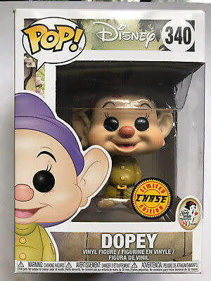 Funko Pops! Dopey 340 Limited Chase Edition