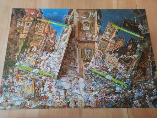 Heye Romantic Town - Two Puzzles