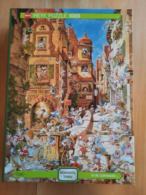 Heye Romantic Town - Two Puzzles