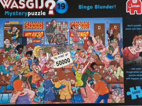 Wasgij Jigsaw Puzzle 1 000 pieces - Mystery Puzzle 19