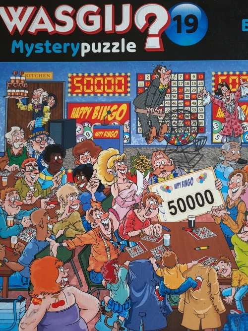 Wasgij Jigsaw Puzzle 1 000 pieces - Mystery Puzzle 19