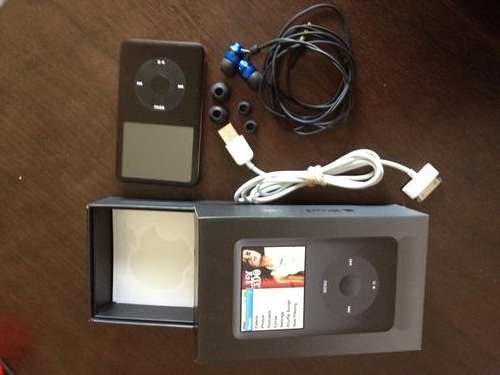 80Gb Ipod Classic Black 6th Gen