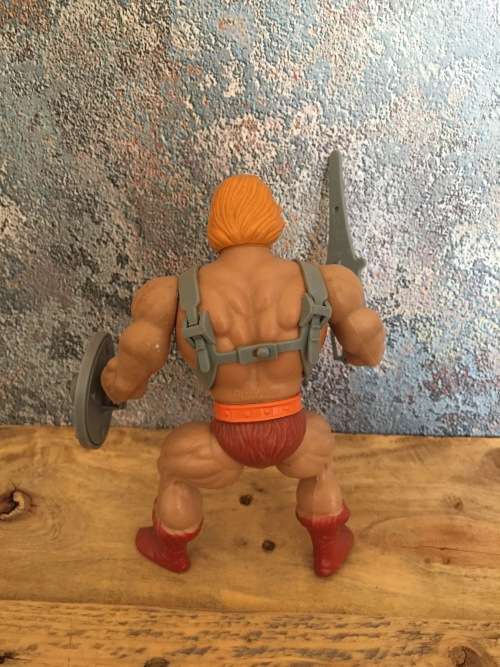 1981 Original Heman Complete With Shield and Sword Motu Masters Of The Universe