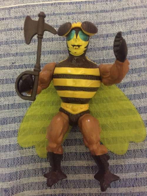 1983 Original Buzz Off Complete Motu Masters Of The Universe