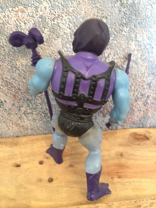 1983 Original Battle Armor Skeletor Complete With Staff And Sword Motu Masters Of The Universe