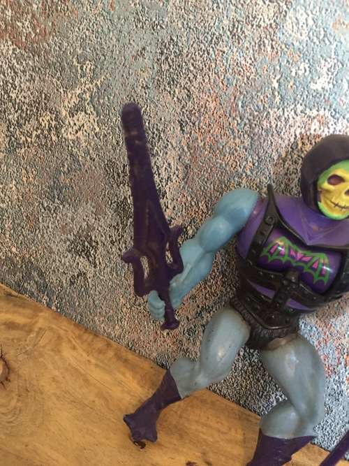 1983 Original Battle Armor Skeletor Complete With Staff And Sword Motu Masters Of The Universe