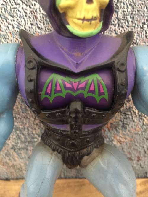 1983 Original Battle Armor Skeletor Complete With Staff And Sword Motu Masters Of The Universe