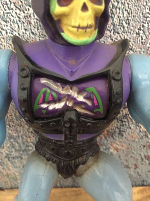 1983 Original Battle Armor Skeletor Complete With Staff And Sword Motu Masters Of The Universe