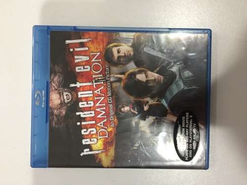 Resident Evil Damnation Blu Ray