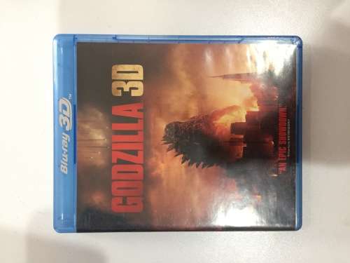 Godzilla 3D Blu Ray