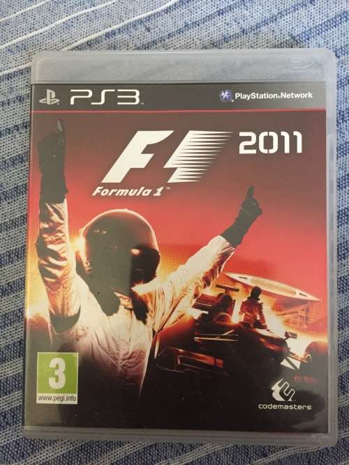 Formula one 2011 Playstation 3 game