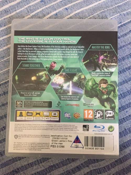 Green Lantern Rise Of The Manhunters Playstation 3 game