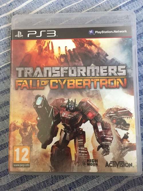 Transformers Fall Of Cybertron Playstation 3 game