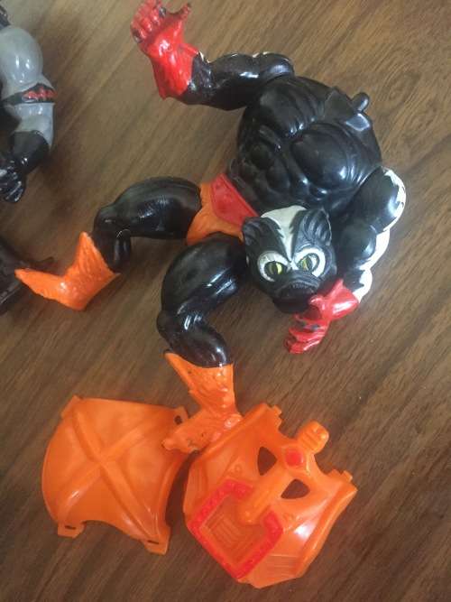 Masters Of The Universe Broken figurines lot