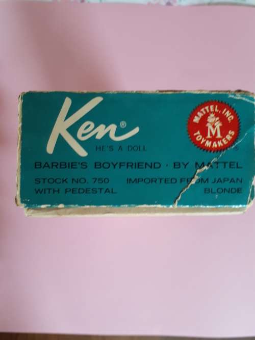 vintage ken barbie 1962