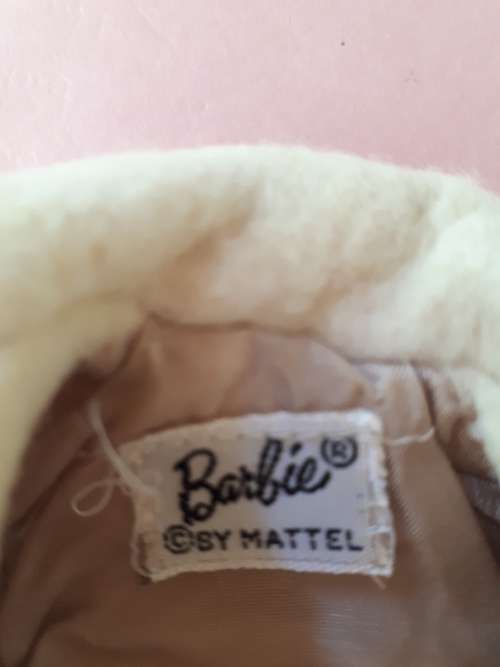 Vintage 1960 Barbie fashion-Peachy Fleecy