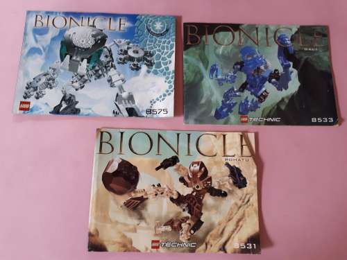 Lego Boinicles-Booklets and parts