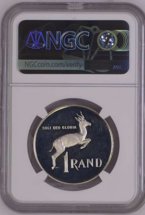 1987 SR1 South Africa NGC graded PF63 Ultra Cameo