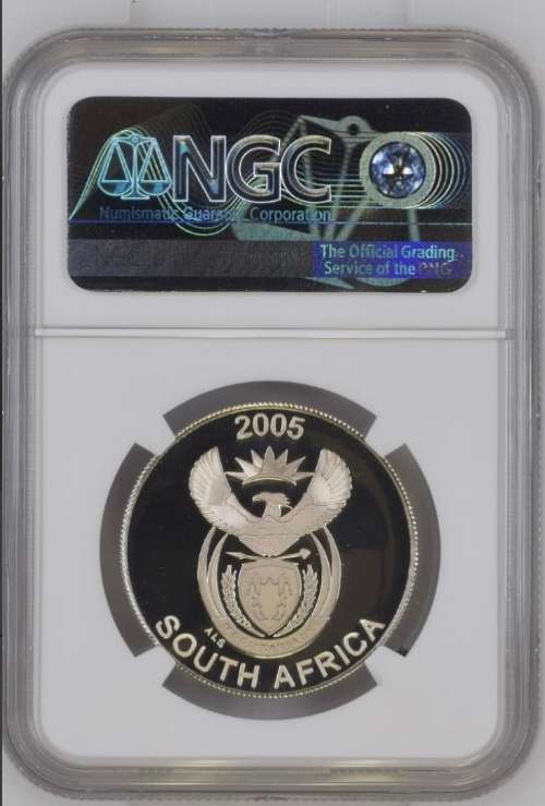 2005 S10c Wild dog - NGC Graded PF70 Ultra Cameo