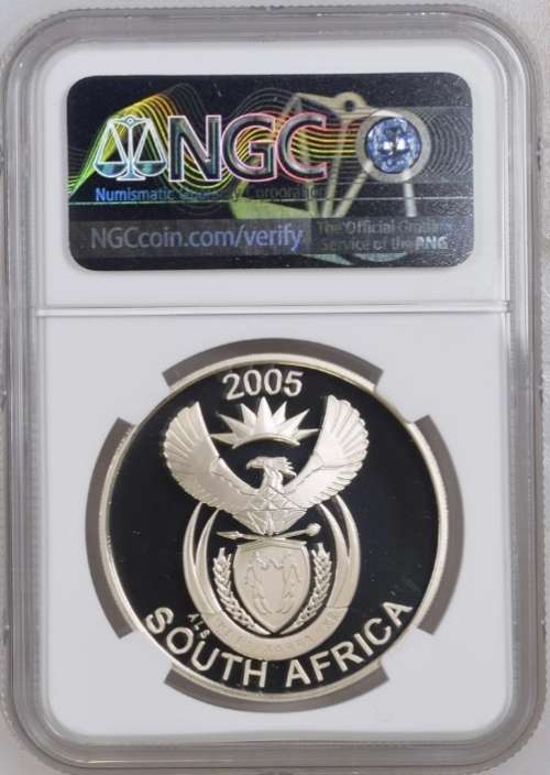 2005 S20c Wild dog - NGC Graded PF70 Ultra Cameo