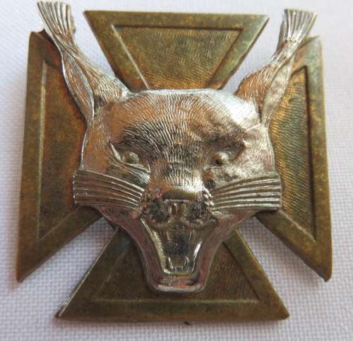 7 SA INFANTRY UNIT BI-METAL CAP BADGE-ONE X SCREW LUG