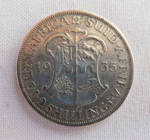80% SILVER 1935 TWO SHILLING