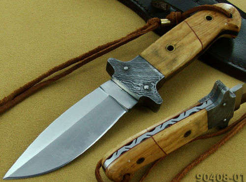 HANDMADE 440C JAPANESE STEEL HUNTING KNIFE FULL TANG