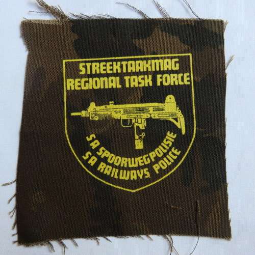 SA RAILWAY POLICE REGIONAL TASK FORCE(CAPE) BADGE