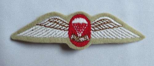 SA PARACHUTE FREE FALL WING INTRODUCED 1973-1ST VARIANT