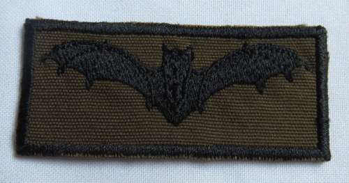 ARMY JUNIOR RECCE,CLOTH PROFICIENCY BREAST BADGE-WORN BY ARMY PERSONNEL TRAINED IN SURVIVAL ESCAPE &