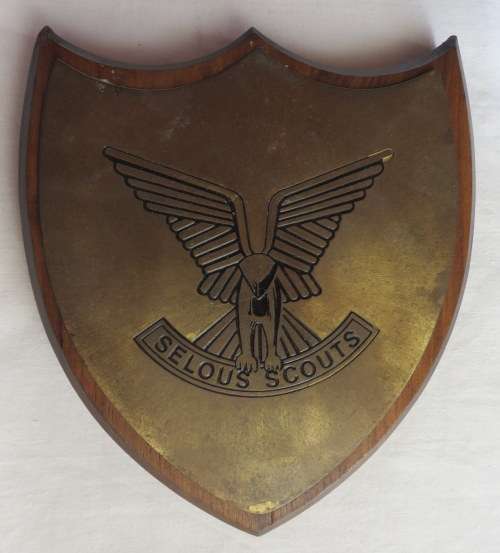 RHODESIAN SELOUS SCOUTS PLAQUE