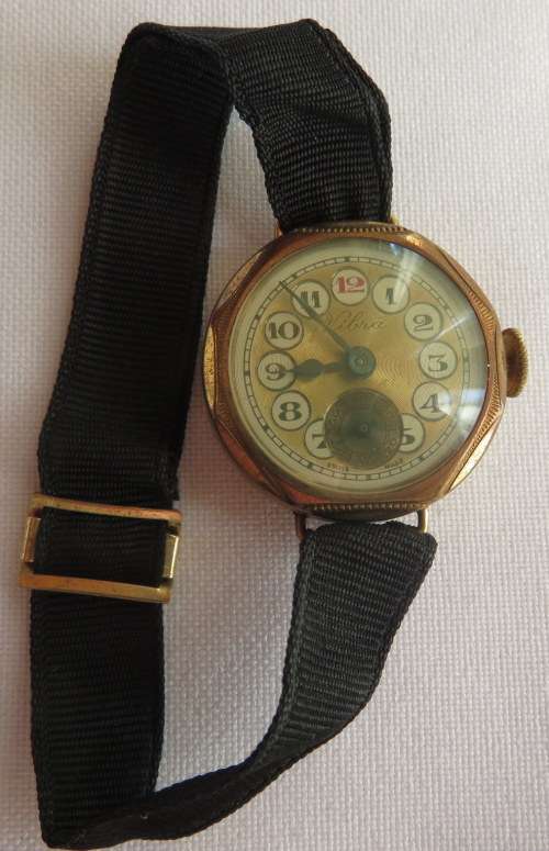 VINTAGE VIBRA WATCH-DIAMETER 26MM-UNTESTED-1940'S