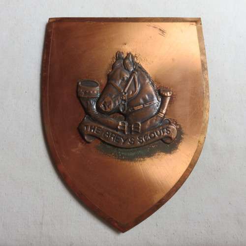 RHODESIA GREY SCOUTS PLAQUE
