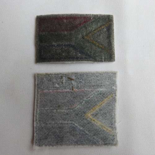 SANDF FLAG PATCHES X2