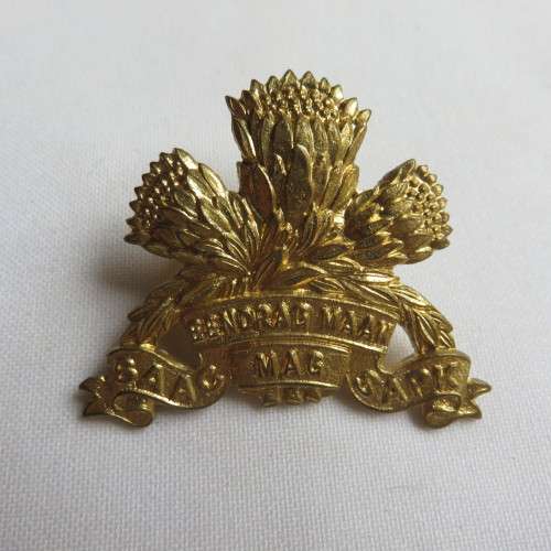 1 SPECIAL SERVICES BATTALION GILDING METAL CAP BADGE-1ST STRIKING- 2 LUGS