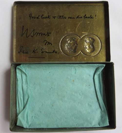 WW2 SMUTS 1943 CIGARETTES TIN