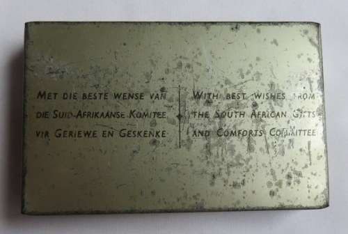 WW2 SMUTS 1943 CIGARETTES TIN