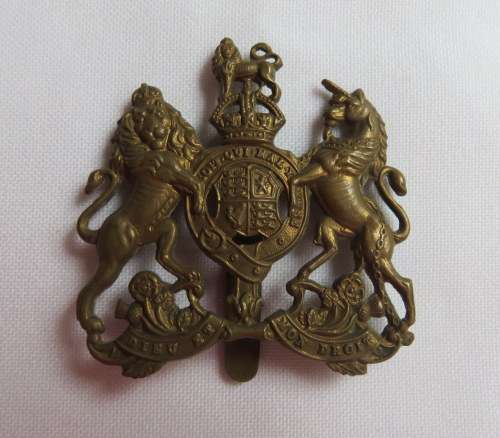 GENERAL SERVICE CAP BADGE 1901-1950'S- SLIDER