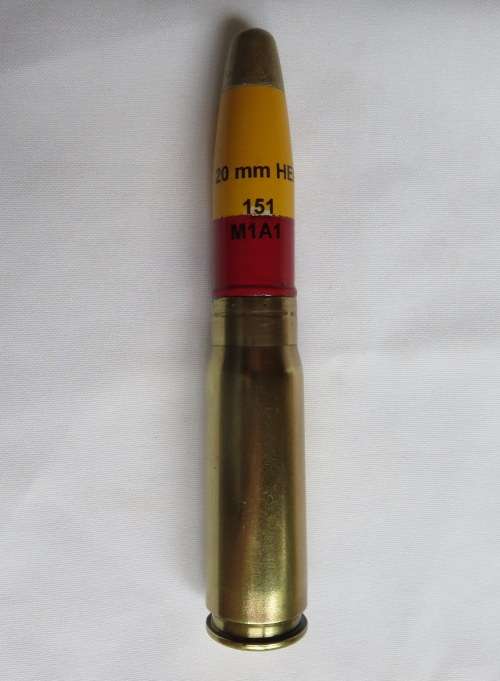 20 MM DUMMY ROUND-HEIGHT 145MM
