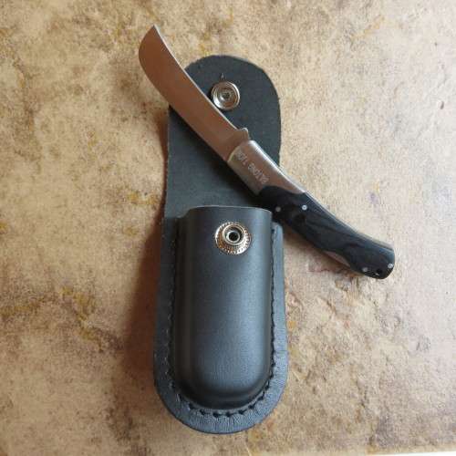 AWB BILTONG KNIFE ENGRAVED & GIVEN TO GENERALS IN THE AWB BY EUGENE TERBLANCHE-OVERALL LENGTH 150 MM