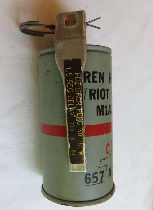 TEAR GAS GRENADE-INERT